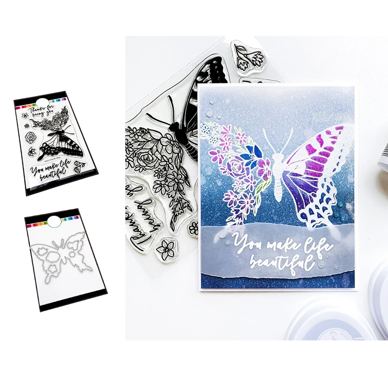 Hot Sale Rose Flower Butterfly Metal Cutting Dies and Stamps DIY Scrapbooking Card Stencil Paper Handmade Album Stamp 2021 New 
Hot Sale Rose Flower Butterfly Metal Cutting Dies and Stamps DIY Scrapbooking Card Stencil Paper Handmade Album Stamp 2021 New