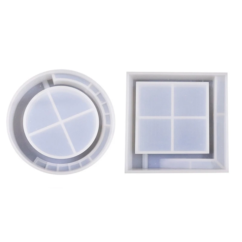 DIY Resin Mold Suitable for Jewelry Silicone Resin Molds Including Round/Square Ladder Ashtray Silicone Mold for Men KX4C
DIY Resin Mold Suitable for Jewelry Silicone Resin Molds Including Round/Square Ladder Ashtray Silicone Mold for Men KX4C
