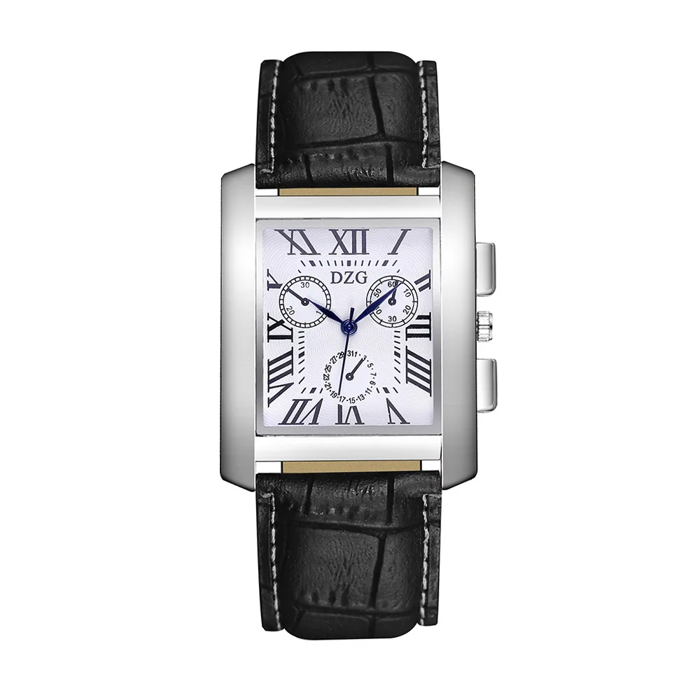 High Quality Men Rectangle Dial Quartz Watch 2021 Fashion Roman Scale Leather Wristwatch Male Casual Clock Relogio Masculino Hot
High Quality Men Rectangle Dial Quartz Watch 2021 Fashion Roman Scale Leather Wristwatch Male Casual Clock Relogio Masculino Hot