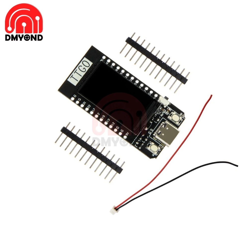 1.14 Inch LCD TTGO T-Display V1.1 ESP32 WiFi Bluetooth Development Board 1.14 Inch LCD Control Board For Arduino 802.11 b/g/n
1.14 Inch LCD TTGO T-Display V1.1 ESP32 WiFi Bluetooth Development Board 1.14 Inch LCD Control Board For Arduino 802.11 b/g/n