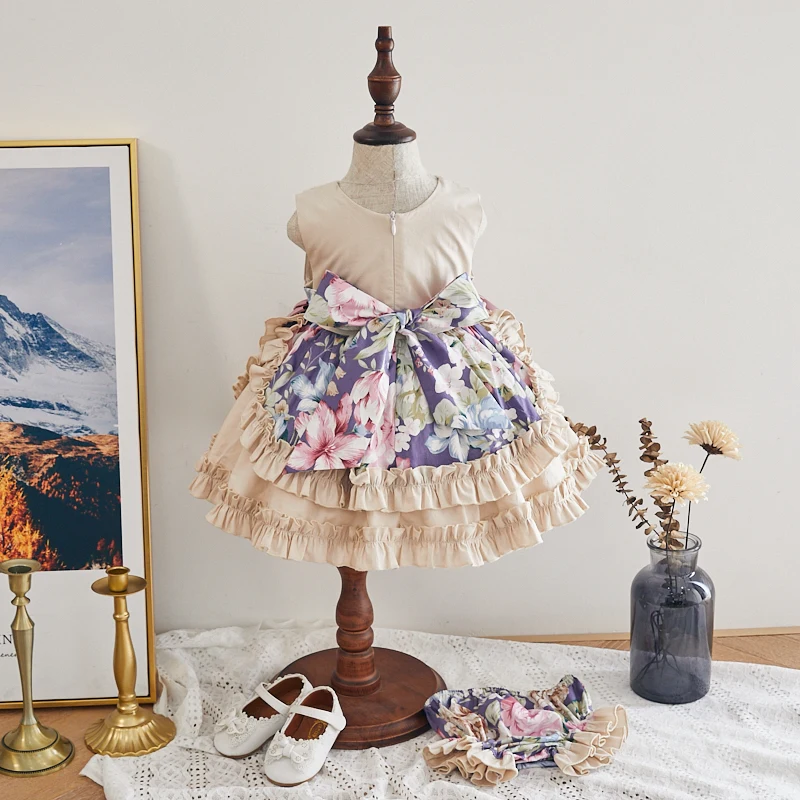 2pcs Baby Girl Spain Floral Dress Children Royal Lolita Dresses Infant Birthday Baptism Ball Gowns YY033
2pcs Baby Girl Spain Floral Dress Children Royal Lolita Dresses Infant Birthday Baptism Ball Gowns YY033