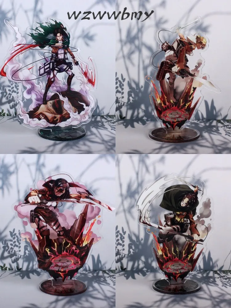 Attack On Titan Eren Jaeger Acrylic Figure Stand Model Toys Two-Sided Action Desktop Decoration Pendant Toy Gift Anime Keychains
Attack On Titan Eren Jaeger Acrylic Figure Stand Model Toys Two-Sided Action Desktop Decoration Pendant Toy Gift Anime Keychains