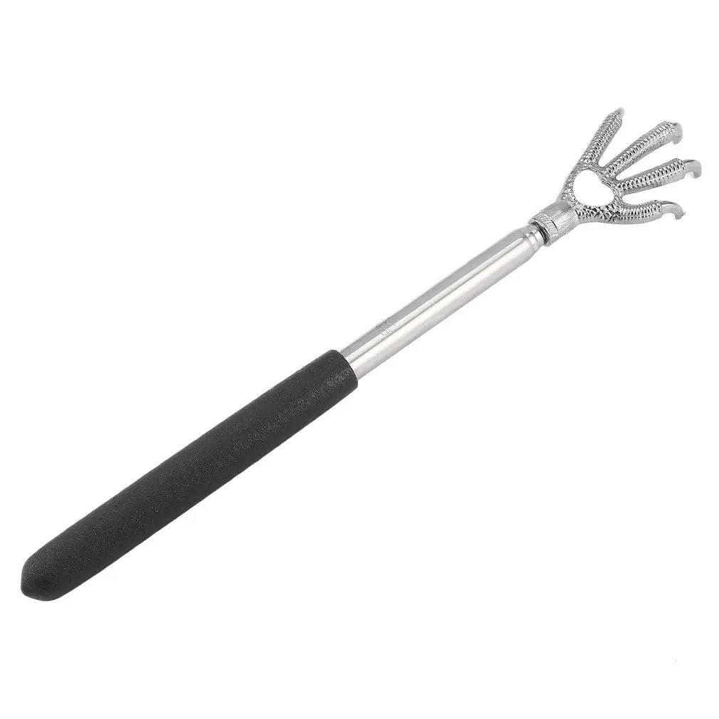 Compact Telescopic Claw Stainless Steel Massager Back Scratcher Adjustable Back Scratching Massage Hand Claw Protective Stinger
Compact Telescopic Claw Stainless Steel Massager Back Scratcher Adjustable Back Scratching Massage Hand Claw Protective Stinger