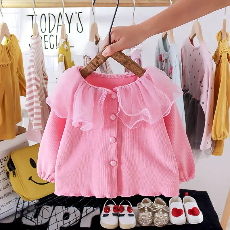 Spring newborn baby girl clothes long sleeve knitted cardigan outerwear for infant baby girl clothing casual sports sweater coat
Spring newborn baby girl clothes long sleeve knitted cardigan outerwear for infant baby girl clothing casual sports sweater coat