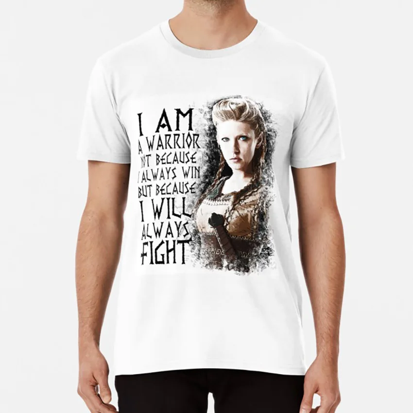 Викинги Лагерта Я воин... Футболка lagertha vikings ТВ сериал История викингов