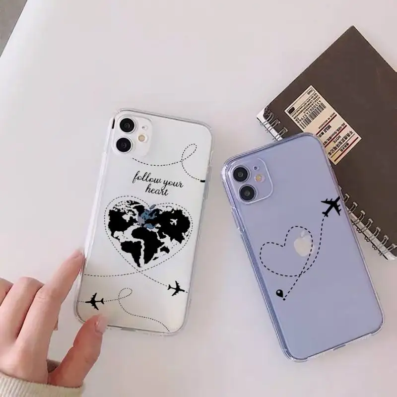 World Map Travel Phone Case Transparent for Clear iPhone 11 12 8 7 6 6S XS MAX Plus X 5S SE 2020 XR mini pro
World Map Travel Phone Case Transparent for Clear iPhone 11 12 8 7 6 6S XS MAX Plus X 5S SE 2020 XR mini pro
