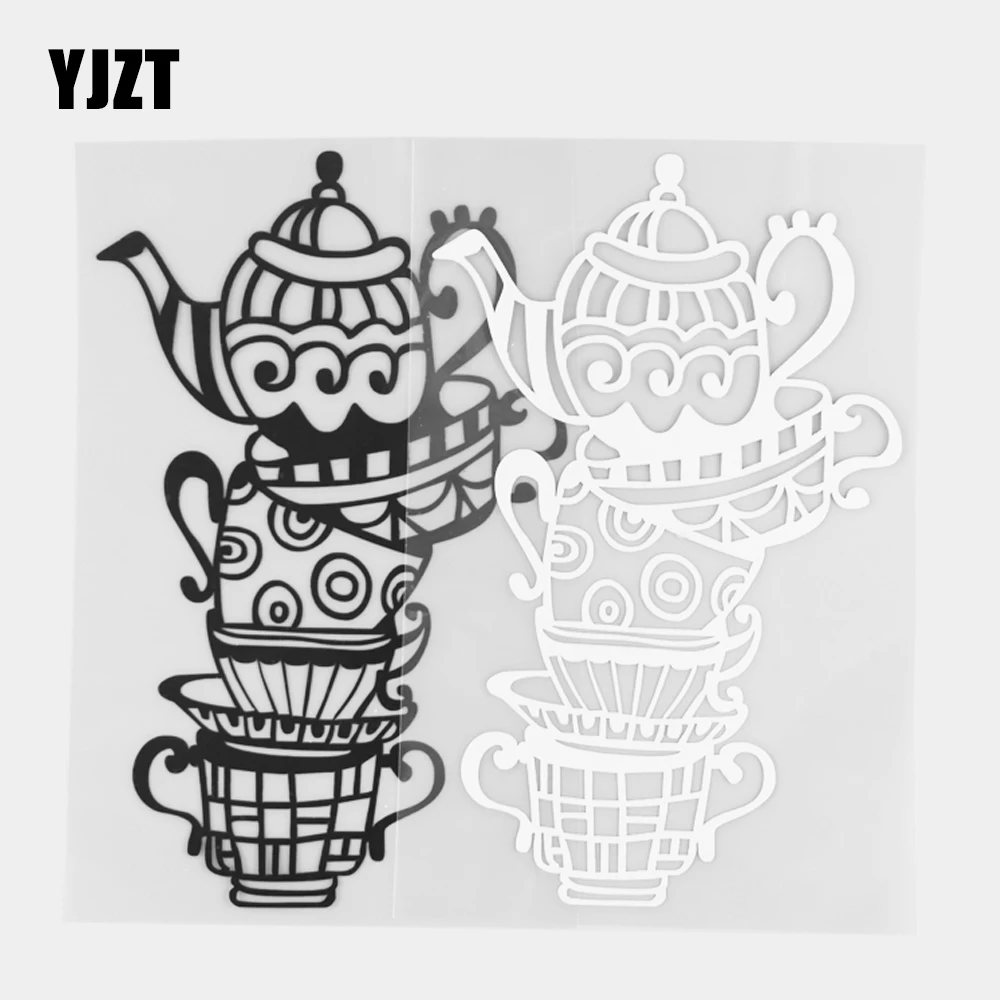 YJZT 10.1×16CM Creative Design Cup Vinyl Decal Art Decoration Car Sticker Black / Silver 20D-0365 
YJZT 10.1×16CM Creative Design Cup Vinyl Decal Art Decoration Car Sticker Black / Silver 20D-0365