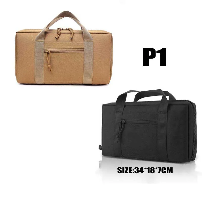 Tactical P1 Pistol Bag Case Concealed Handgun Storage with Magazine Pouch Universal Gun Protector Holster for Glock Beretta
Tactical P1 Pistol Bag Case Concealed Handgun Storage with Magazine Pouch Universal Gun Protector Holster for Glock Beretta