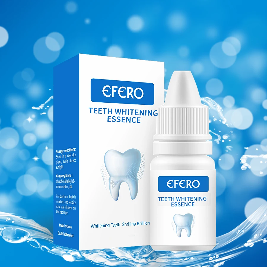 EFERO Teeth Whitening Essence Removes Plaque Stains Tooth Bleaching Cleaning Serum White Teeth Oral Hygiene Tooth Whitening Pen
EFERO Teeth Whitening Essence Removes Plaque Stains Tooth Bleaching Cleaning Serum White Teeth Oral Hygiene Tooth Whitening Pen