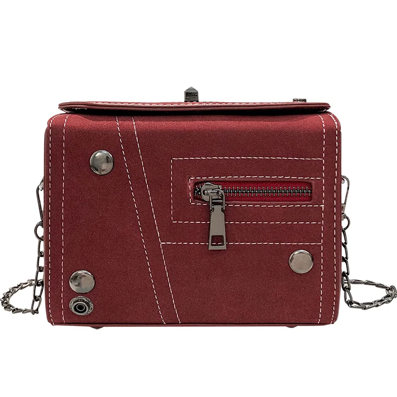High Quality New Shoulder Bag Chain Messenger Bag Fashion Girls Casual Handbag Simple Leisure Personality Small Square Women Bag
High Quality New Shoulder Bag Chain Messenger Bag Fashion Girls Casual Handbag Simple Leisure Personality Small Square Women Bag