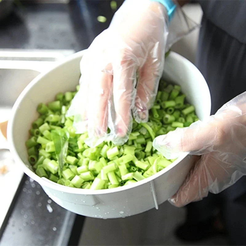 Wholesale Food Plastic Gloves Disposable Gloves For Restaurant Kitchen Bbq Eco-Friendly Food Gloves Fruit Vegetable Gloves 
Wholesale Food Plastic Gloves Disposable Gloves For Restaurant Kitchen Bbq Eco-Friendly Food Gloves Fruit Vegetable Gloves