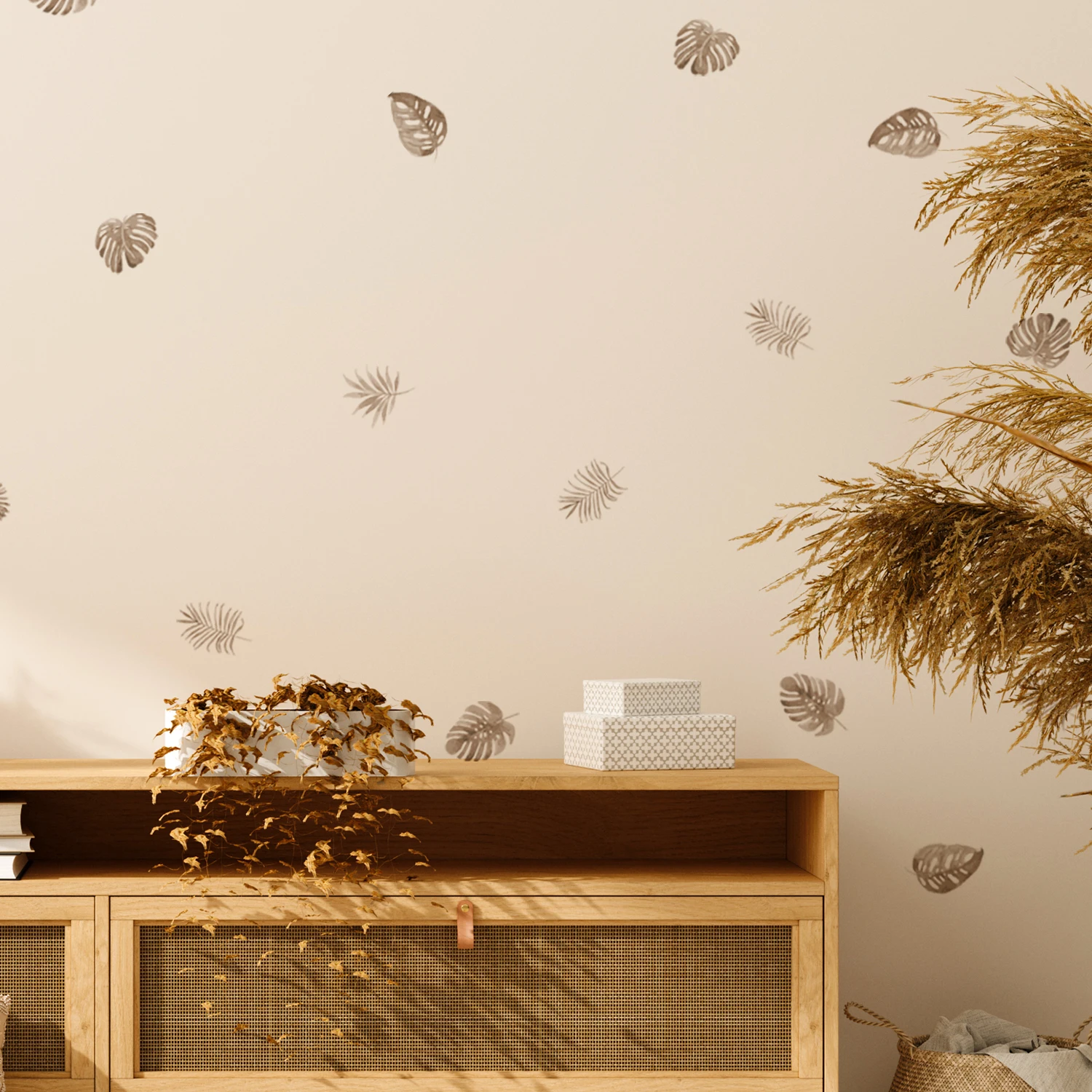 Boho Palm Leaves Wall Sticker for Baby Girls Boys Room Living Room Home Decoration Cartoon Vintage Kids Sticker Nordic Wallpaper
Boho Palm Leaves Wall Sticker for Baby Girls Boys Room Living Room Home Decoration Cartoon Vintage Kids Sticker Nordic Wallpaper