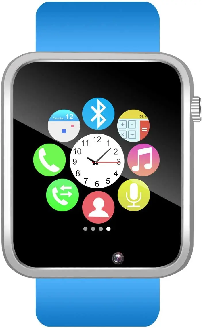 Bluetooth Smartwatch,Touchscreen Wrist Smart Phone Watch Sports Fitness Tracker with SIM SD Card Slot Camera Pedometer
Bluetooth Smartwatch,Touchscreen Wrist Smart Phone Watch Sports Fitness Tracker with SIM SD Card Slot Camera Pedometer