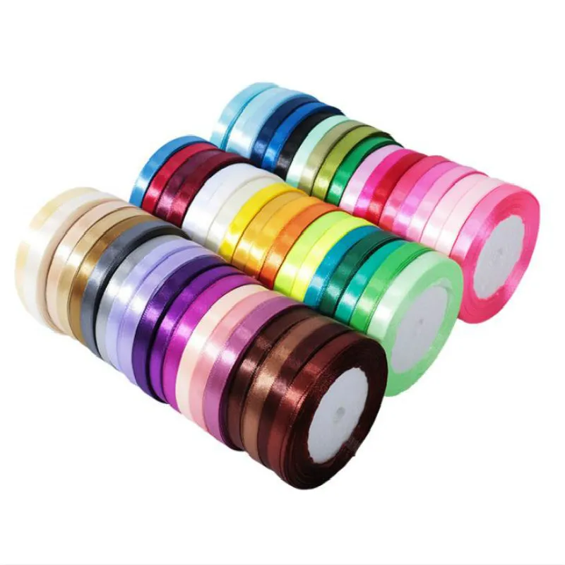 10mm 22Meters/roll (25Yards) Silk Satin Ribbon Wedding Party Home Christmas New Decoration Gift Wrapping Supplies Material DIY
10mm 22Meters/roll (25Yards) Silk Satin Ribbon Wedding Party Home Christmas New Decoration Gift Wrapping Supplies Material DIY