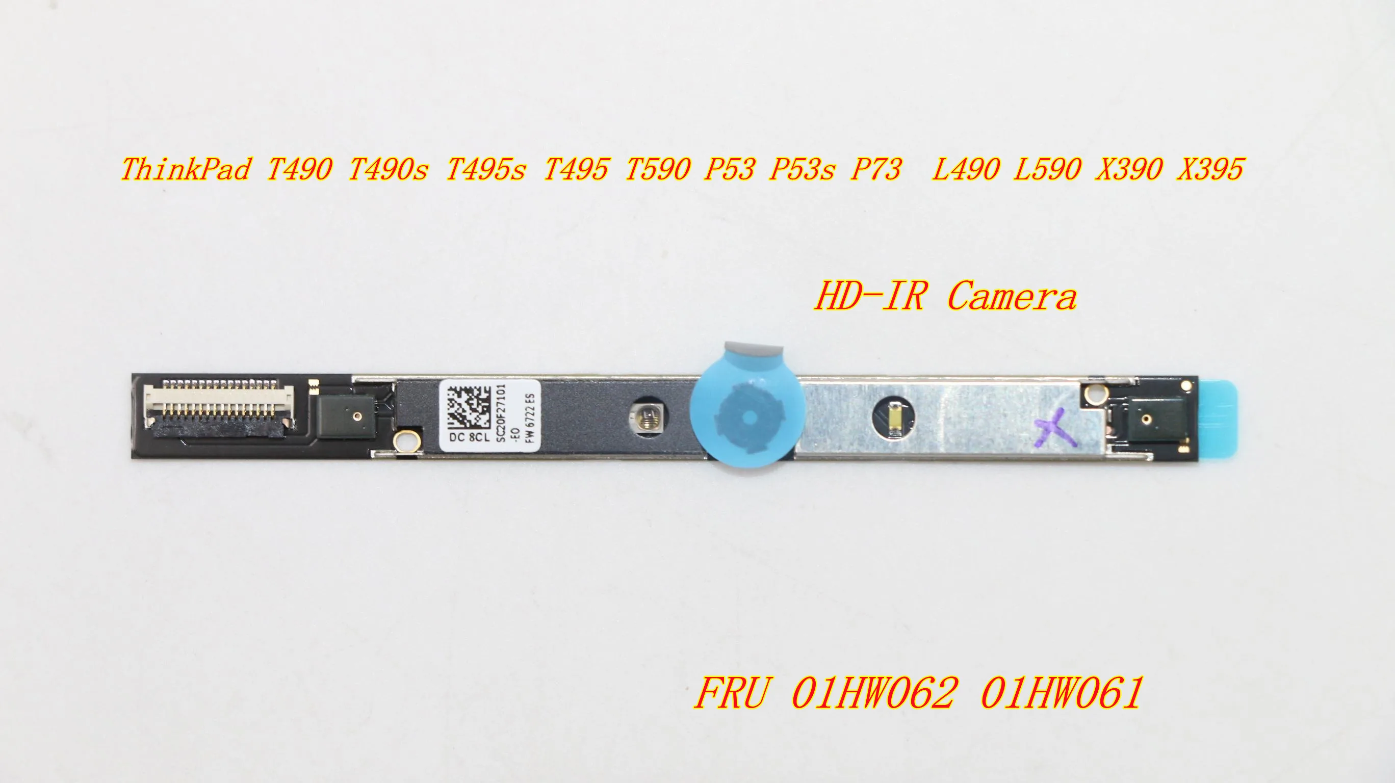 Новая Оригинальная камера для Lenovo ThinkPad T490 T490s T495s T495 T590 P53 P53s P73 L490 L590 X390 X395
Новая Оригинальная камера для Lenovo ThinkPad T490 T490s T495s T495 T590 P53 P53s P73 L490 L590 X390 X395