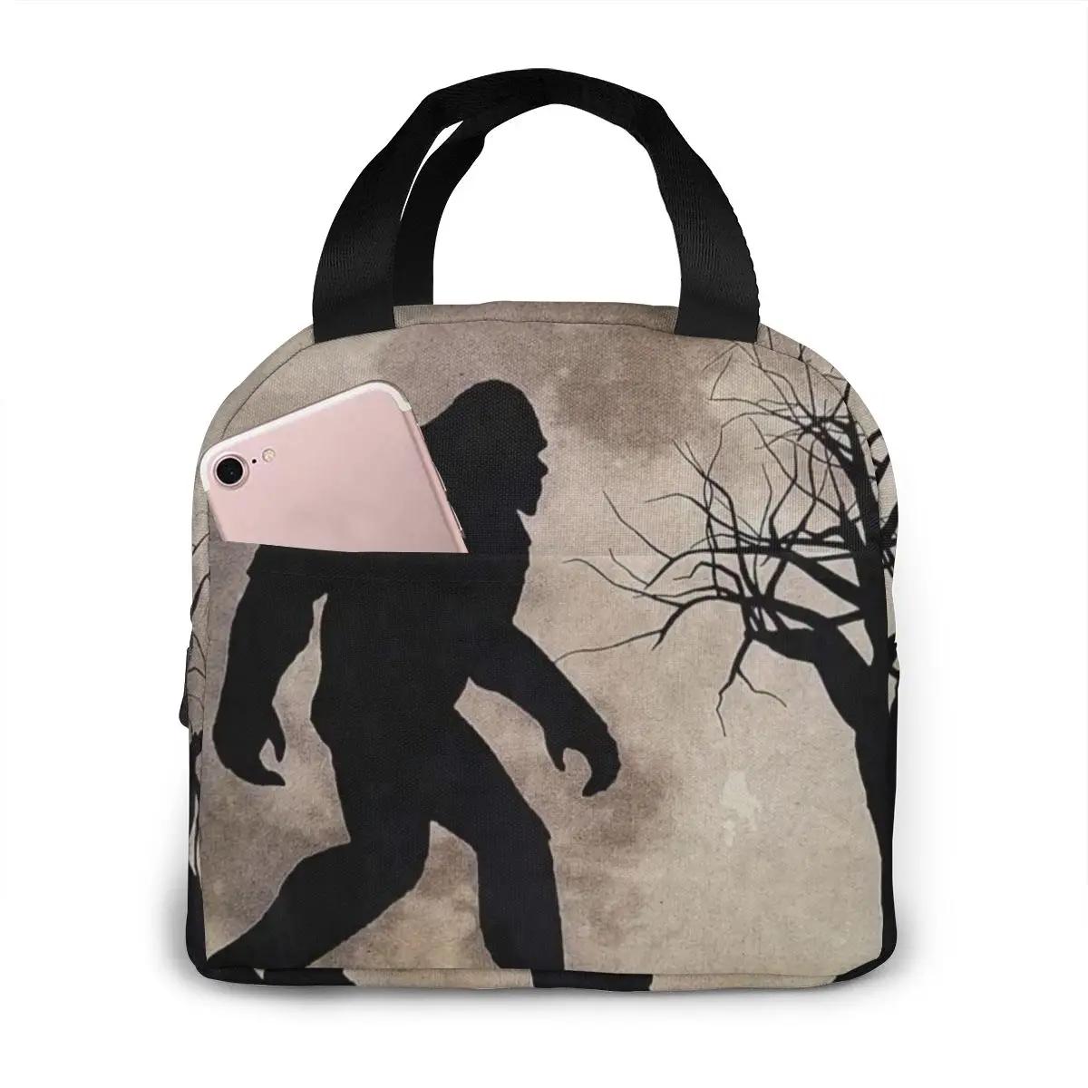 NOISYDESIGNS Portable Picnic Food Lunchbox For Women Thermal Insulated Lunch Bag Funny Bigfoot Sasquatch Printing Totebag
NOISYDESIGNS Portable Picnic Food Lunchbox For Women Thermal Insulated Lunch Bag Funny Bigfoot Sasquatch Printing Totebag