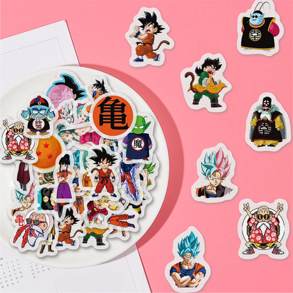 10/20/40Pcs Dragon Ball Stickers Son Goku Sticker Anime Sticker for Kid Laptop Luggage Skateboard Guitar Sticker 
10/20/40Pcs Dragon Ball Stickers Son Goku Sticker Anime Sticker for Kid Laptop Luggage Skateboard Guitar Sticker