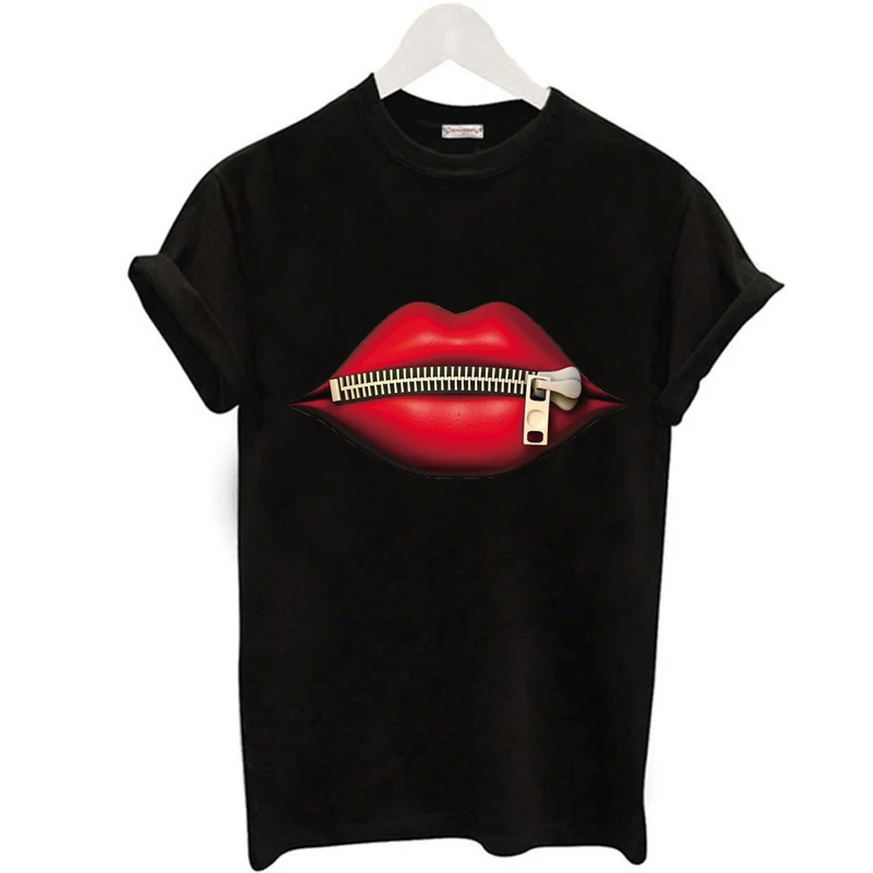 ZOGANKIN Women Harajuku Tops Summer Tops Graphic Tees Women Creative zip Lips Kawaii T-shirt Clothes Girl T Shirt ,Drop Shipp
ZOGANKIN Women Harajuku Tops Summer Tops Graphic Tees Women Creative zip Lips Kawaii T-shirt Clothes Girl T Shirt ,Drop Shipp