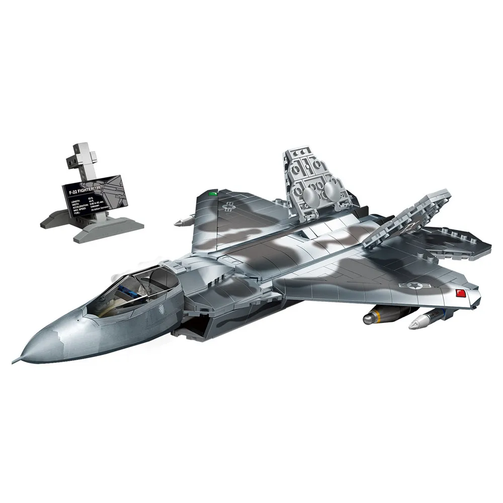 2021 Military Army World War II WW2 SWAT City Police Soldier F-22 Raptor Fighter Model Building Blocks Bricks Kids Toys
2021 Military Army World War II WW2 SWAT City Police Soldier F-22 Raptor Fighter Model Building Blocks Bricks Kids Toys
