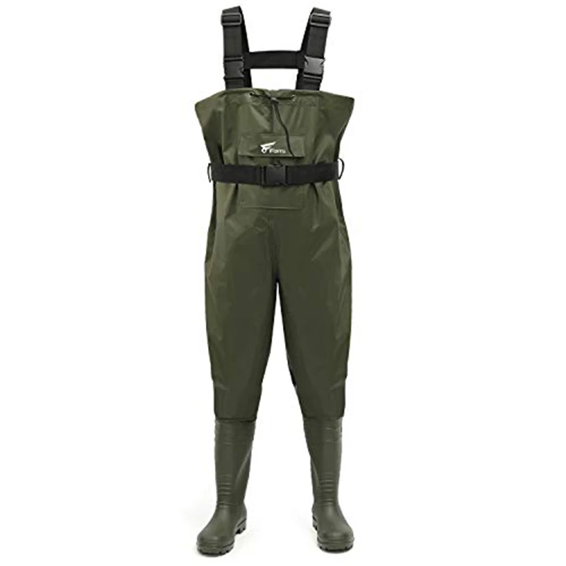 8 Fans Fishing Chest Waders Hunting Bootfoot with Wading Belt Waterproof Insulated Lightweight Nylon and PVC Cleated Wading Boot
8 Fans Fishing Chest Waders Hunting Bootfoot with Wading Belt Waterproof Insulated Lightweight Nylon and PVC Cleated Wading Boot