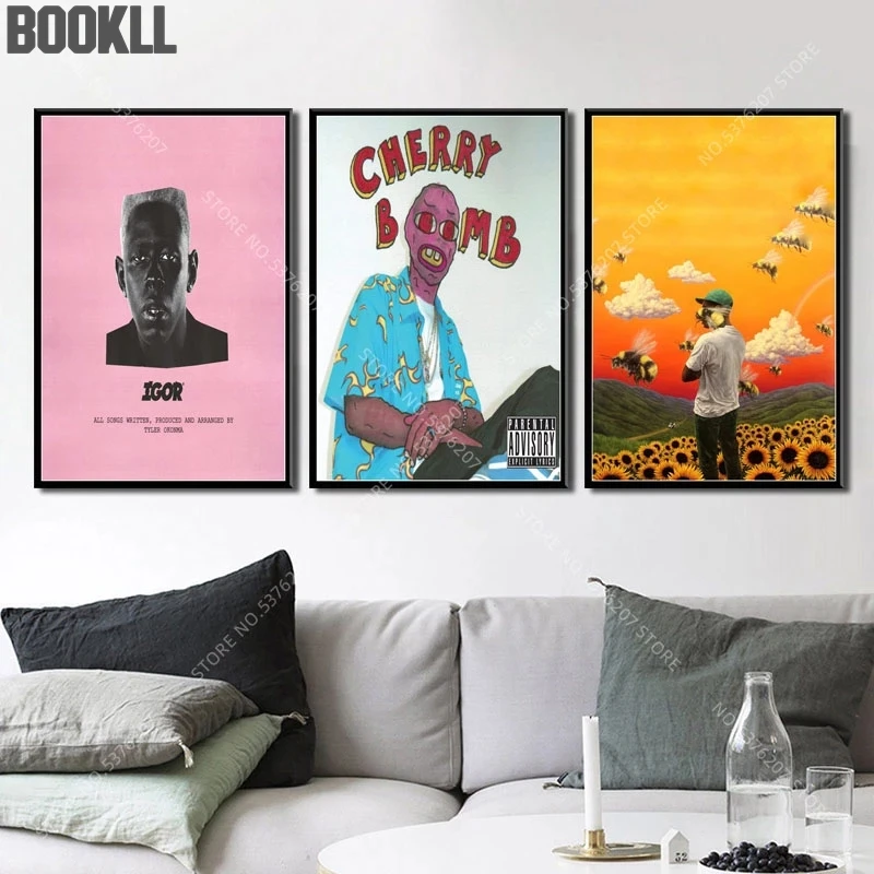 Art Decor Tyler the Creator Igor Flower Boy Hot Album Music Cover Hip Hop Rap Star Wall Art Canvas Painting Silk Poster
Art Decor Tyler the Creator Igor Flower Boy Hot Album Music Cover Hip Hop Rap Star Wall Art Canvas Painting Silk Poster