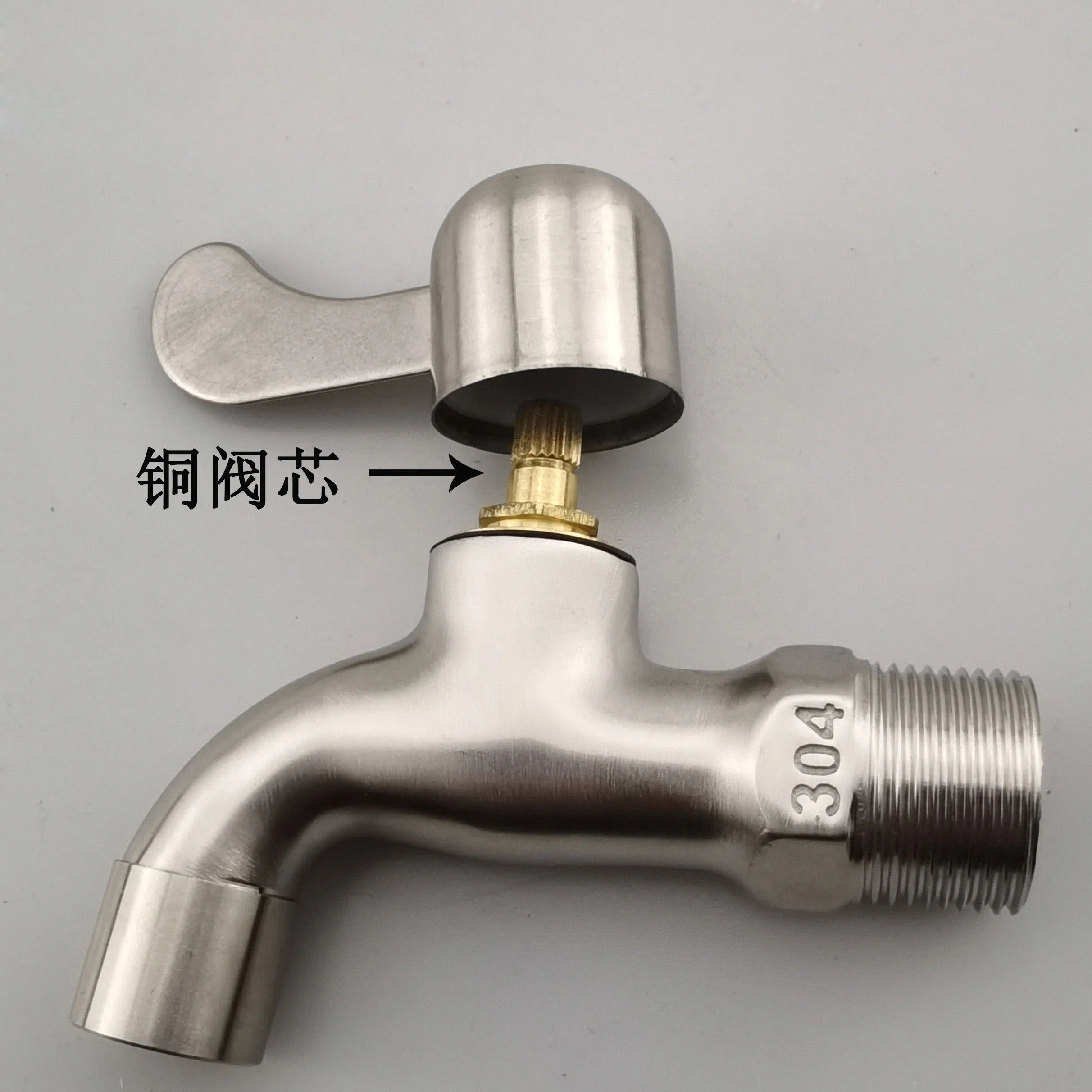 Stainless Steel Faucet G3/4 Basin Water Faucet Home Bathroom Water Tap Toilet Stainless Steel Kitchen Bathroom Tap
Stainless Steel Faucet G3/4 Basin Water Faucet Home Bathroom Water Tap Toilet Stainless Steel Kitchen Bathroom Tap