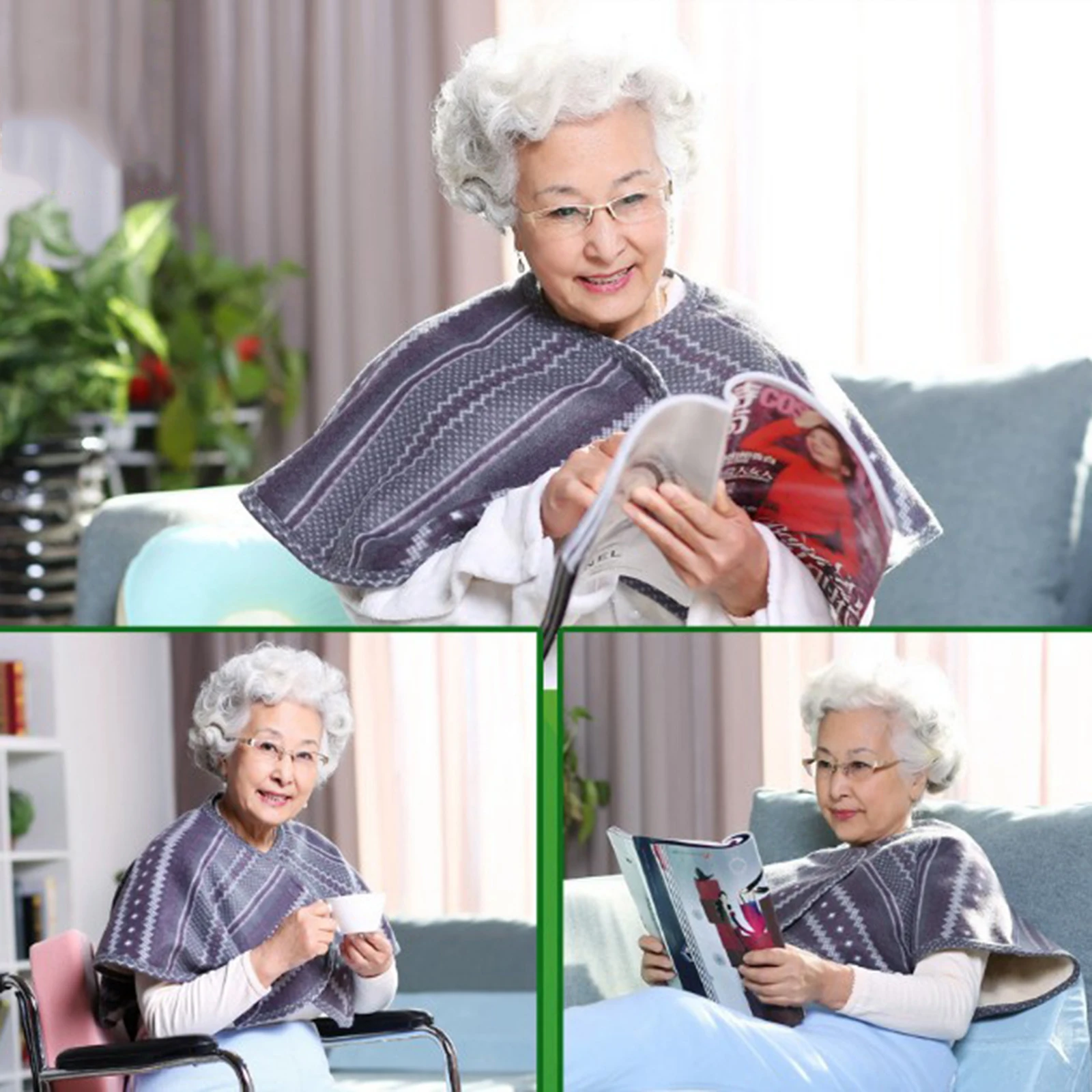 Portable Flannel Shawl Blanket Button Zipper Warm All Season Cozy Fleece Wrap Shawl Large Front Pockets
Portable Flannel Shawl Blanket Button Zipper Warm All Season Cozy Fleece Wrap Shawl Large Front Pockets