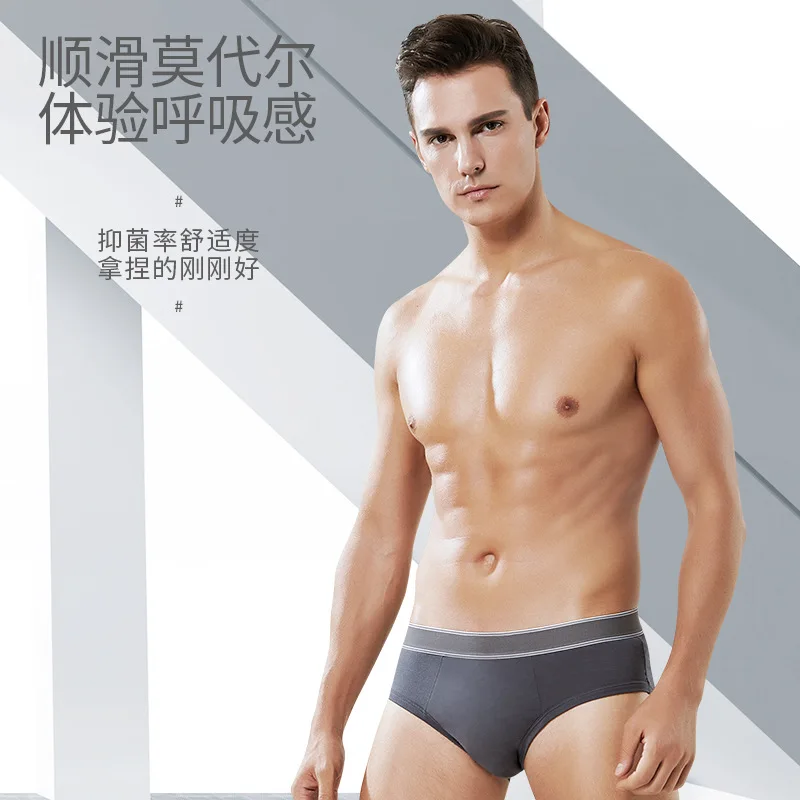 Brand Men Briefs Sexy Men's Underpants Modal Breathable Comfortable Mens Underwear Soft Low Waist Briefs Cueca Panties
Brand Men Briefs Sexy Men's Underpants Modal Breathable Comfortable Mens Underwear Soft Low Waist Briefs Cueca Panties