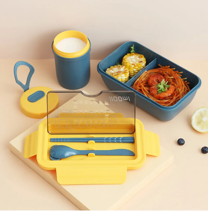 Division Leakproof Lunch Box Rectangular Food Grade PP Student Bento Boxes with Spoons Chopsticks
Division Leakproof Lunch Box Rectangular Food Grade PP Student Bento Boxes with Spoons Chopsticks