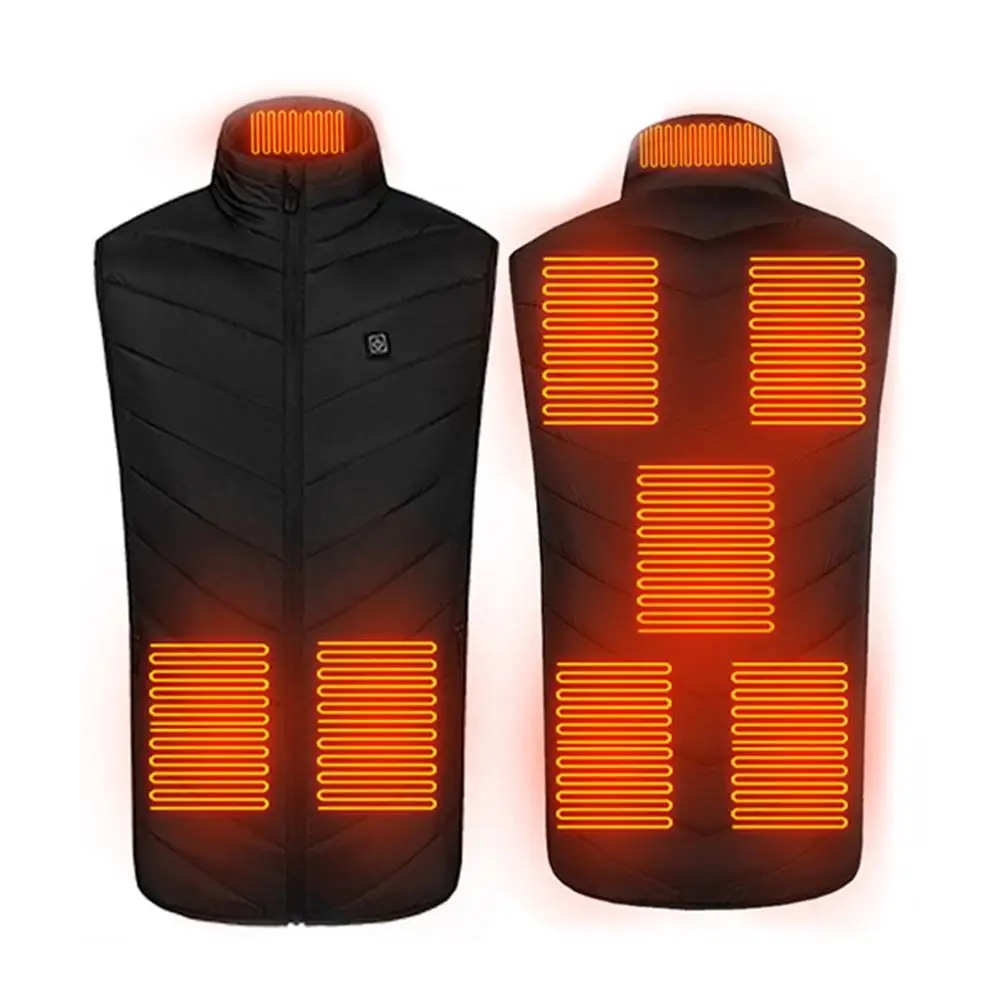 2/8 Areas USB Heated Vest Jacket Men Winter Electric Heated Sleevless Jacket Outdoor Fishing Hunting Waistcoat Hiking Vest
2/8 Areas USB Heated Vest Jacket Men Winter Electric Heated Sleevless Jacket Outdoor Fishing Hunting Waistcoat Hiking Vest