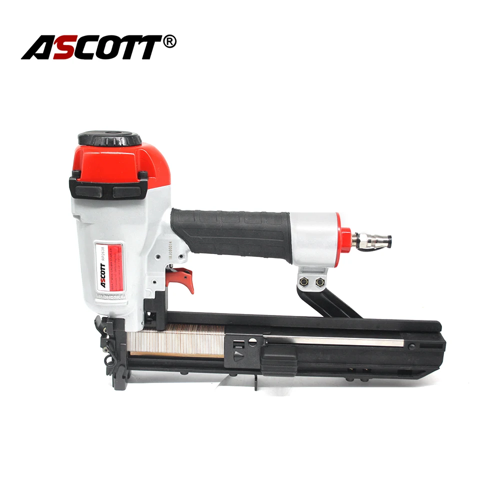 ASCOTT 16GA 1" 19-38mm wide crown stapler air nailer pneumatic stapler tool RP2638 wood working roofing decorating tool
ASCOTT 16GA 1" 19-38mm wide crown stapler air nailer pneumatic stapler tool RP2638 wood working roofing decorating tool