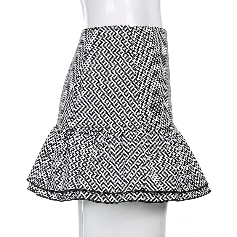 VIMIMI 2021 Summer Academic Girl Style Houndstooth Lace Bow Slim High Waist Bag Hip Women's Short Skirt
VIMIMI 2021 Summer Academic Girl Style Houndstooth Lace Bow Slim High Waist Bag Hip Women's Short Skirt