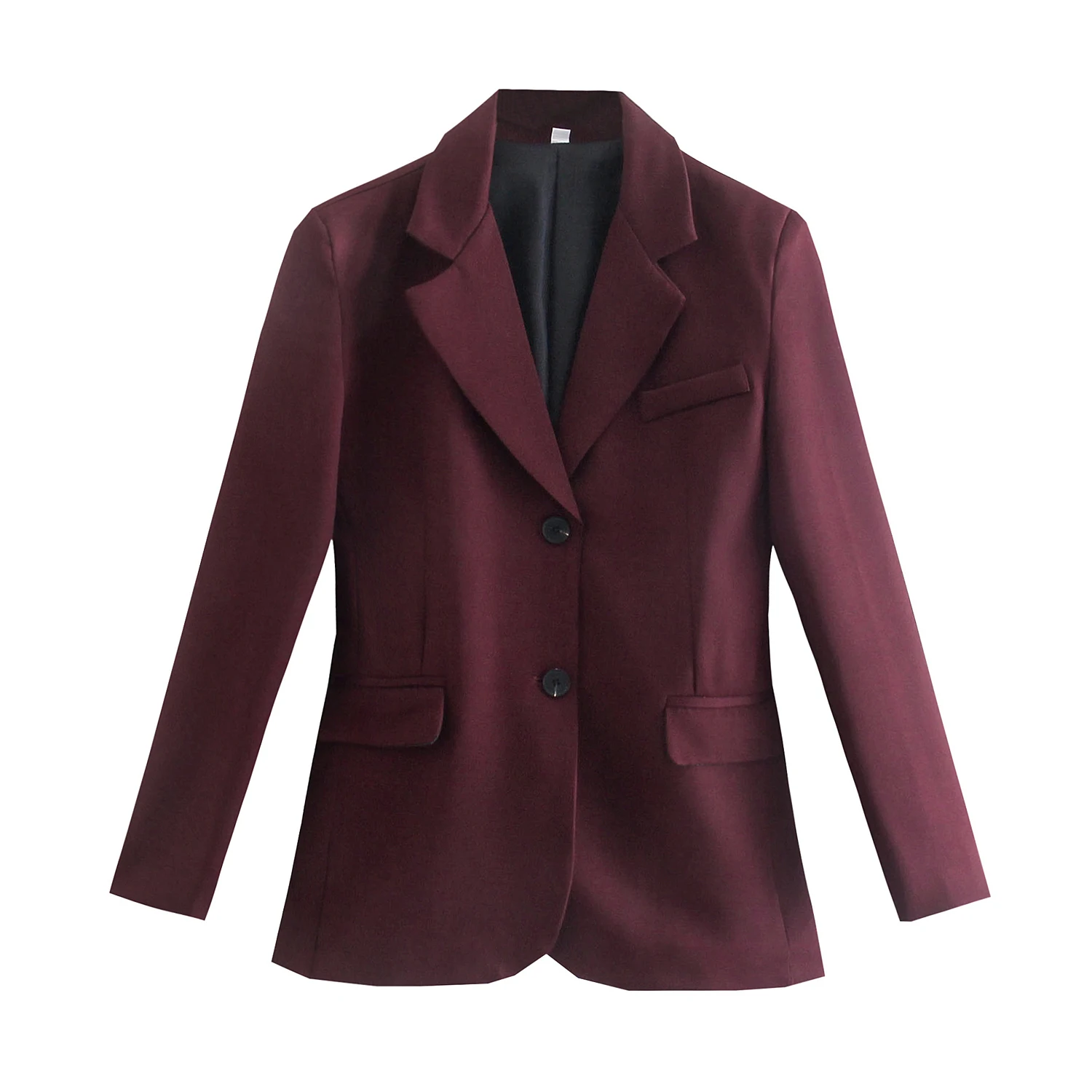 Women Burgundy Red Chic Office Lady Casual Fashion Blazer Jacket Coat Female Notched Collar Single Breasted Pocket Slim Top
Women Burgundy Red Chic Office Lady Casual Fashion Blazer Jacket Coat Female Notched Collar Single Breasted Pocket Slim Top