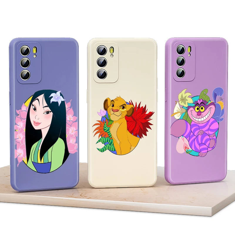 For OPPO Reno 6 5 5K 5F 4F 4Z 4 3 2 2F 2Z Z Pro Plus Lite 5G Phone Case Princess Mulan The Lion King Liquid Silicone TPU Capa
For OPPO Reno 6 5 5K 5F 4F 4Z 4 3 2 2F 2Z Z Pro Plus Lite 5G Phone Case Princess Mulan The Lion King Liquid Silicone TPU Capa