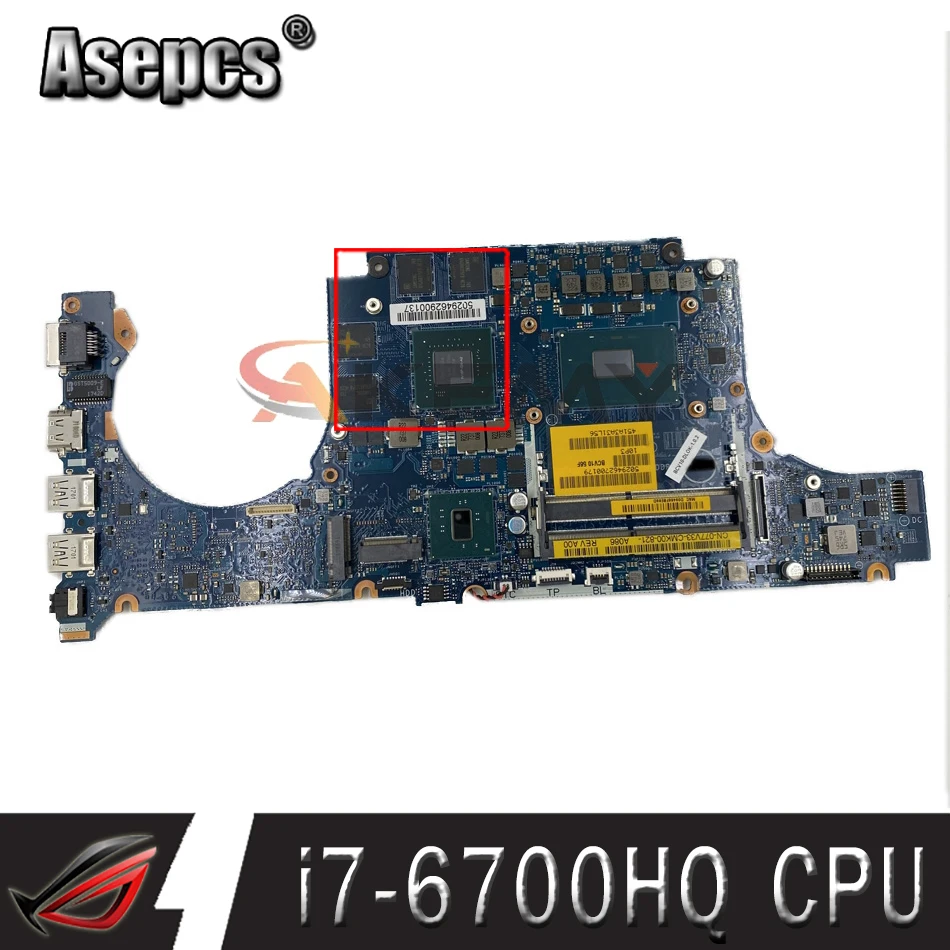 100% working for dell 7566 7446 laptop motherboard with i7-6700HQ cpu 0JYC14 JYC14 CN-0JYC14 BCV00 LA-D991P working good
100% working for dell 7566 7446 laptop motherboard with i7-6700HQ cpu 0JYC14 JYC14 CN-0JYC14 BCV00 LA-D991P working good