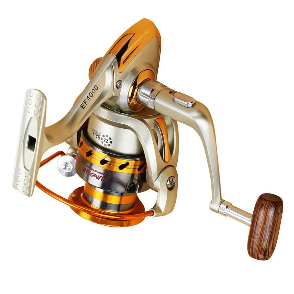 Large Spinning Reel Baitfeeder Saltwater Surf Catfish Fishing 500-9000 12BB Arm Fishing Wheel Rotate The Spool Fishing Coil
Large Spinning Reel Baitfeeder Saltwater Surf Catfish Fishing 500-9000 12BB Arm Fishing Wheel Rotate The Spool Fishing Coil