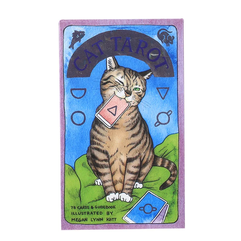 Cat Tarot Cards Magic Full English Read Fate Deck Board Game Tarot Deck Board Game Family Playing Cards Gift
Cat Tarot Cards Magic Full English Read Fate Deck Board Game Tarot Deck Board Game Family Playing Cards Gift