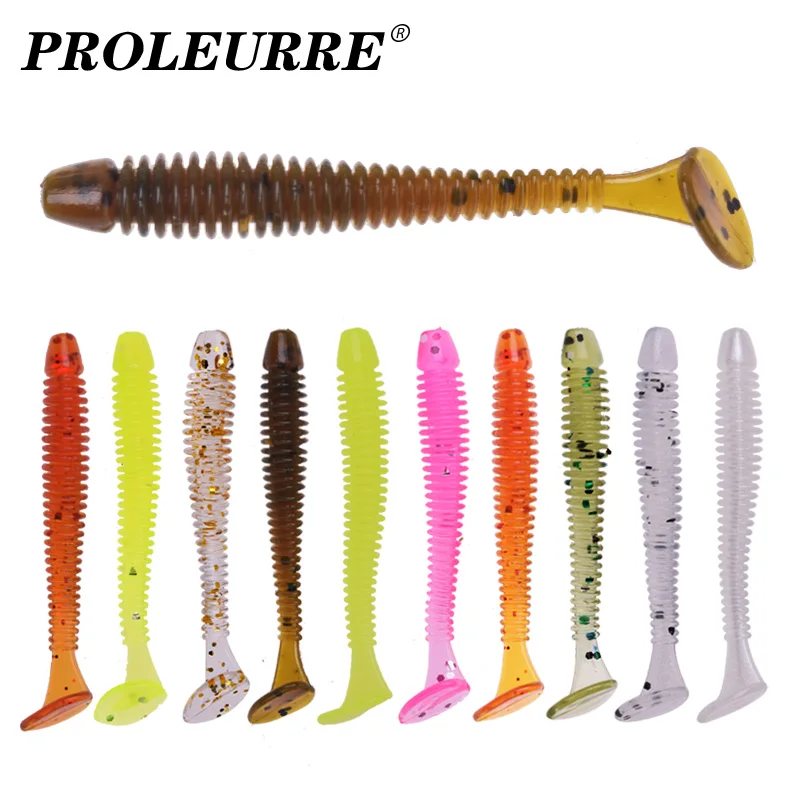 10pcs Easy Shiner Silicone Worms Soft Baits 5cm 0.7g Jigging Wobblers Fishing Lures Artificial Swimbaits For Bass Carp Tackle
10pcs Easy Shiner Silicone Worms Soft Baits 5cm 0.7g Jigging Wobblers Fishing Lures Artificial Swimbaits For Bass Carp Tackle