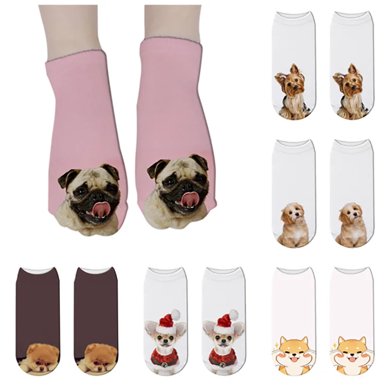 Fashion Cute Cat Women Socks Cartoon Harajuku Low Ankle Pink Dog Ladies Socks Kawaii Funny Summer Socks Casual Calcetines Hot
Fashion Cute Cat Women Socks Cartoon Harajuku Low Ankle Pink Dog Ladies Socks Kawaii Funny Summer Socks Casual Calcetines Hot