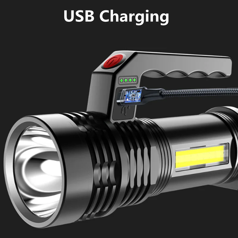 Led Flashlight Waterproof Ultra Bright Torch Camping Light 4 Switch Mode Powerful Led Flashlight Linternas Led De Alta Potencia
Led Flashlight Waterproof Ultra Bright Torch Camping Light 4 Switch Mode Powerful Led Flashlight Linternas Led De Alta Potencia