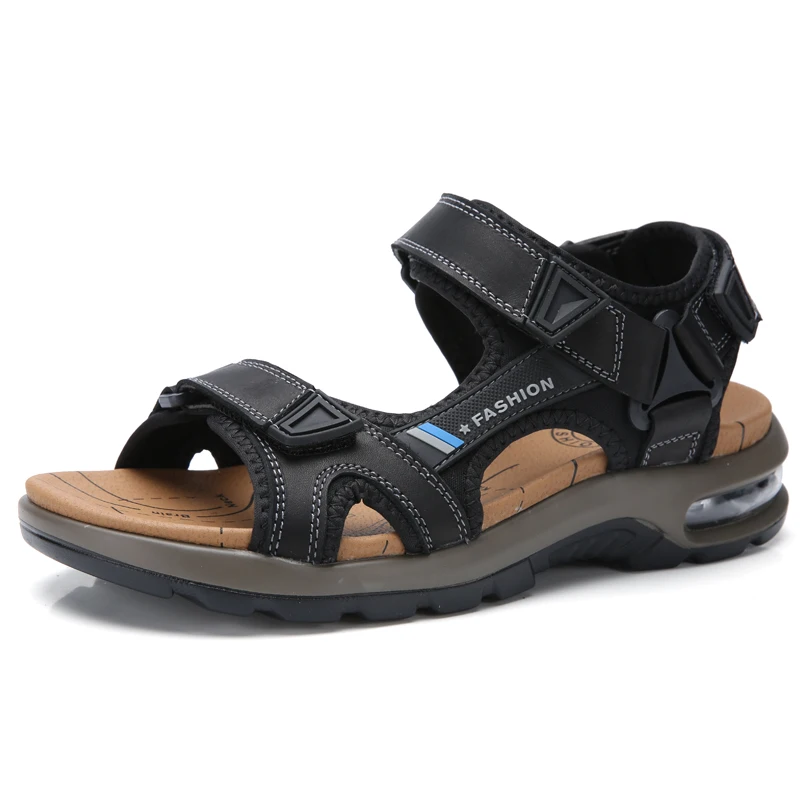 New Fashion Men's Sandals Summer Soft Beach Shoes Comfortable Genuine Leather Sandals Outdoor Men Roman Sandals Size 38-46
New Fashion Men's Sandals Summer Soft Beach Shoes Comfortable Genuine Leather Sandals Outdoor Men Roman Sandals Size 38-46