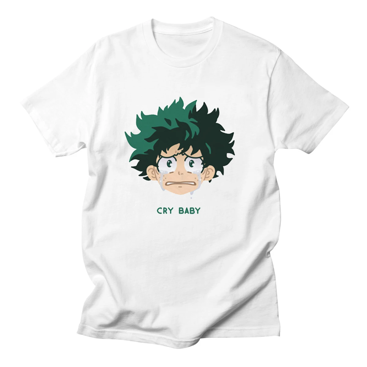 Аниме Моя геройская Академия Izuku Midoriya Косплей боку нет героев футболки с коротким