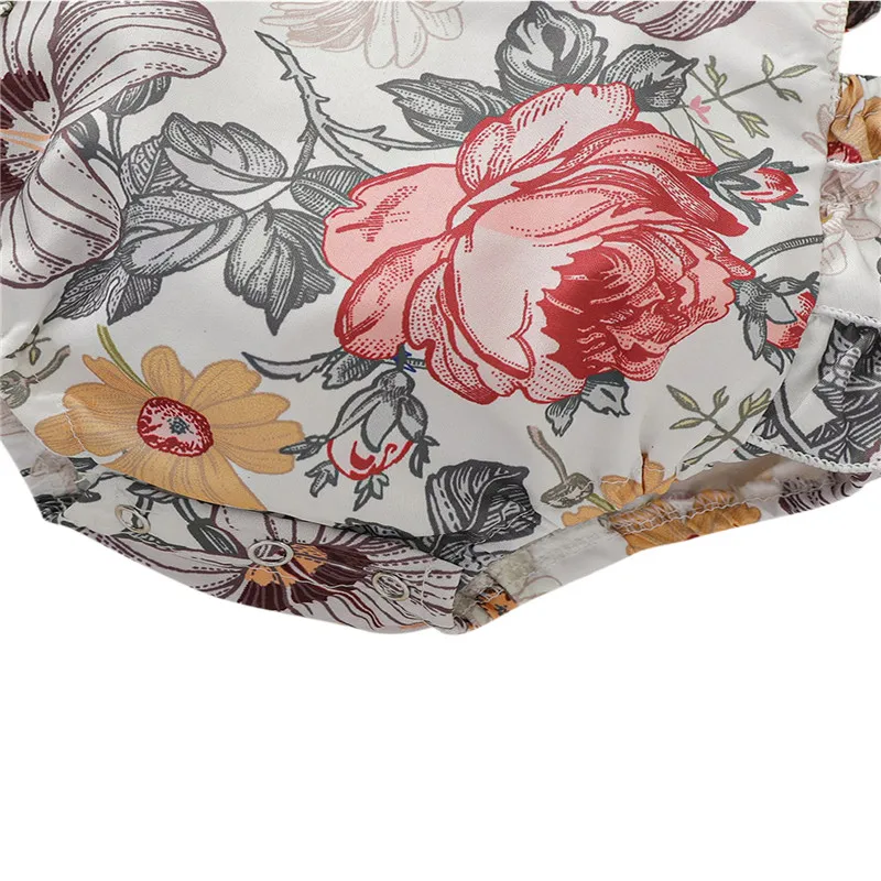 0-24M Baby Girls Flower Printed One-piece Romper, Cute Ruffled Fly Sleeve Lace Decoration Square Neck Triangle Bodysuit Summer
0-24M Baby Girls Flower Printed One-piece Romper, Cute Ruffled Fly Sleeve Lace Decoration Square Neck Triangle Bodysuit Summer