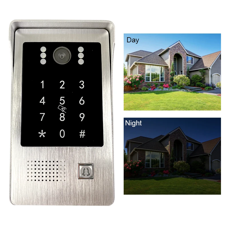 Video Door Phone IP Door Bell 1.0 MP with POE High Resolution Outside Doorbell Call Panel IP65 Waterproof Support Password+Swipe
Video Door Phone IP Door Bell 1.0 MP with POE High Resolution Outside Doorbell Call Panel IP65 Waterproof Support Password+Swipe
