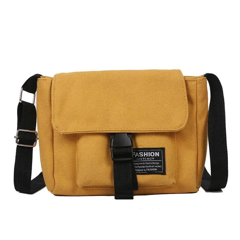 Women Canvas Bag Shopping Bag Solid Color High Capacity Shoulder Bag Women's Messenger Bag 
Women Canvas Bag Shopping Bag Solid Color High Capacity Shoulder Bag Women's Messenger Bag