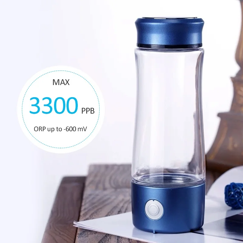 New N324 Korean Titanium Hydrogen Rich Water Generator Bottle super Antioxidant ORP 3300ppb H2 Water Generator with Inhaler
New N324 Korean Titanium Hydrogen Rich Water Generator Bottle super Antioxidant ORP 3300ppb H2 Water Generator with Inhaler