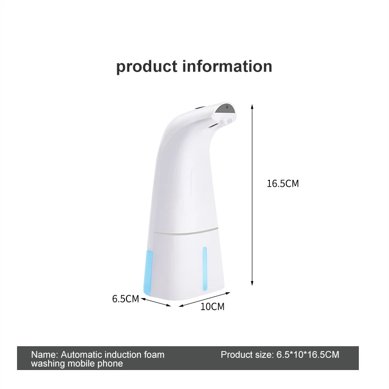 NEW Automatic Hand Washing Machine Induction Foam Washing Mobile Phone Intelligent Hand Washing Device Household Soap Dispenser
NEW Automatic Hand Washing Machine Induction Foam Washing Mobile Phone Intelligent Hand Washing Device Household Soap Dispenser