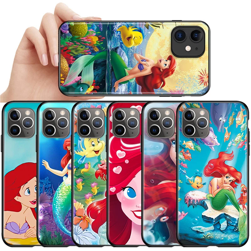 Mermaid Disney Princess Silicone Cover For Apple iPhone 13 12 11 SE XS XR X 7 8 6 5 S mini Plus Pro MAX 2020 Black Phone Case
Mermaid Disney Princess Silicone Cover For Apple iPhone 13 12 11 SE XS XR X 7 8 6 5 S mini Plus Pro MAX 2020 Black Phone Case
