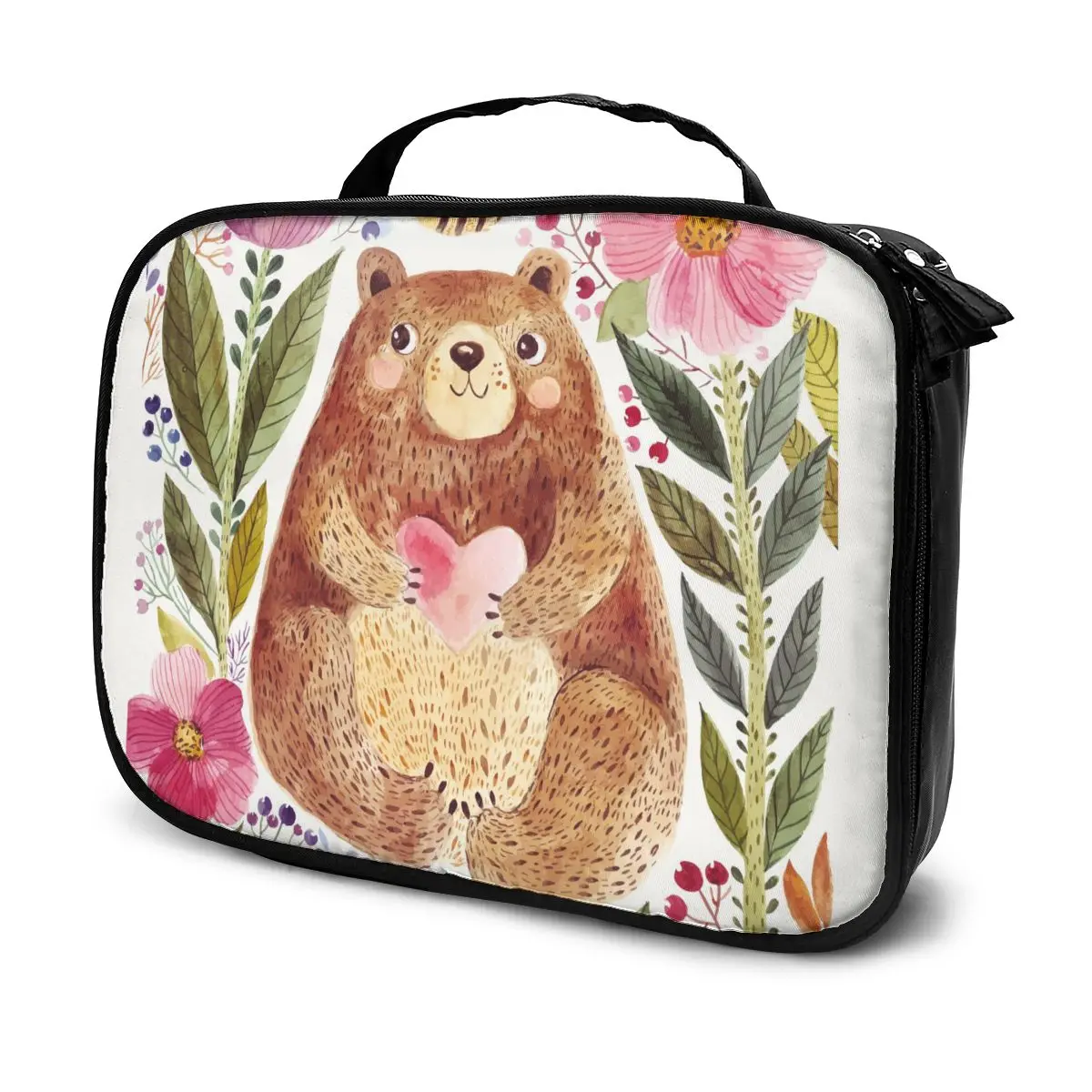 Female Makeup Bag Organizer Adorable Bear Technique Nail Make Up Storage Case Travel Tool Cosmetic Bag Beauty Makeup Case
Female Makeup Bag Organizer Adorable Bear Technique Nail Make Up Storage Case Travel Tool Cosmetic Bag Beauty Makeup Case