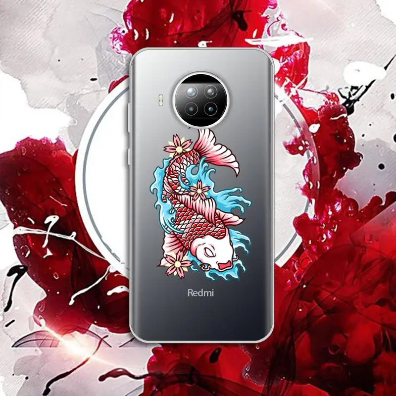 Carp painted pattern Tattoos Phone Case Transparent for Xiaomi Redmi note 10 t 8 9 pro lite 11
Carp painted pattern Tattoos Phone Case Transparent for Xiaomi Redmi note 10 t 8 9 pro lite 11